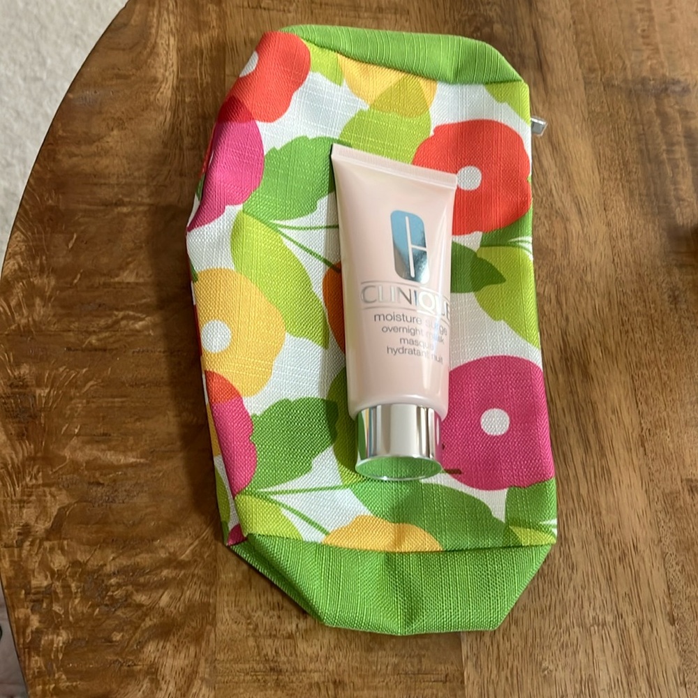 Clinique Moisture Surge Overnight Mask, Full Size 100ML Free Cosmetic Bag! - Picture 2 of 8